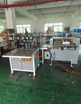 Automatic Notebook Book Paper Stapling Folding Binding Machine Brochure Wire Flat Saddle Stitching Machine Booklet Maker Machine