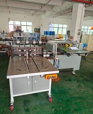 Professional Notebook Saddle Stitching And Folding Machine With 25pcs Binding Thickness