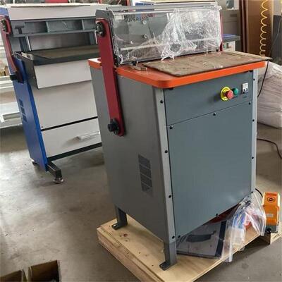 Super450 430mm Heavy Duty Paper Hole Punching Machine Semi Automatic Calendar Note Book Punching Binding Machine