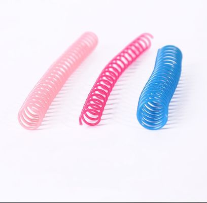 36 48 Loops PVC Plastic Spiral Binding Ring 1-3/4" For School
